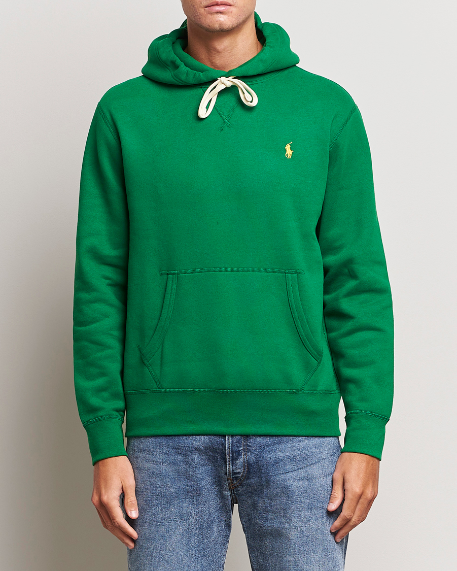 Uomini | Maglieria | Polo Ralph Lauren | RL Fleece Hoodie Athletic Green