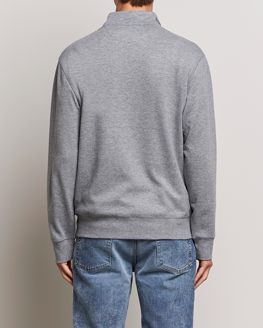 Uomini | Maglieria | Polo Ralph Lauren | Tech Double Knit Half Zip Steel Heather