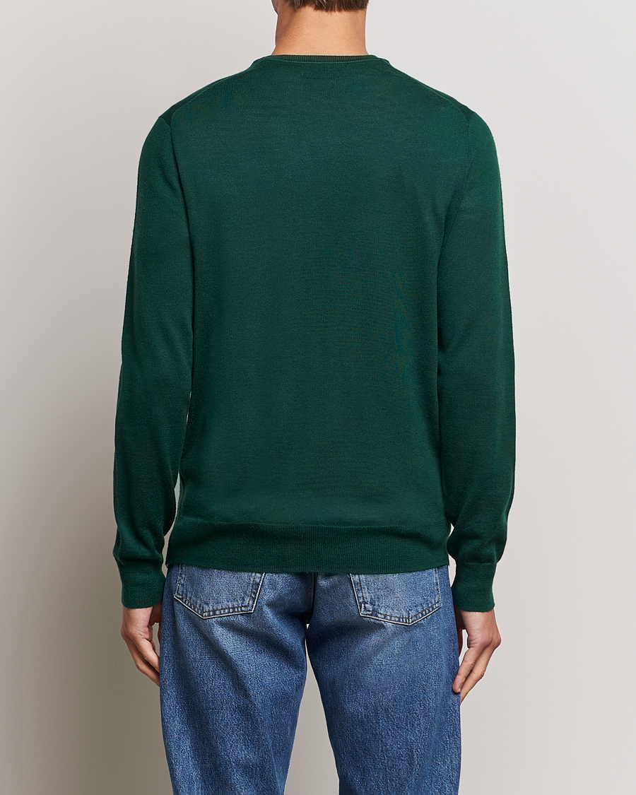 Uomini | Maglieria | Polo Ralph Lauren | Merino Crew Neck Pullover Hunt Club Green