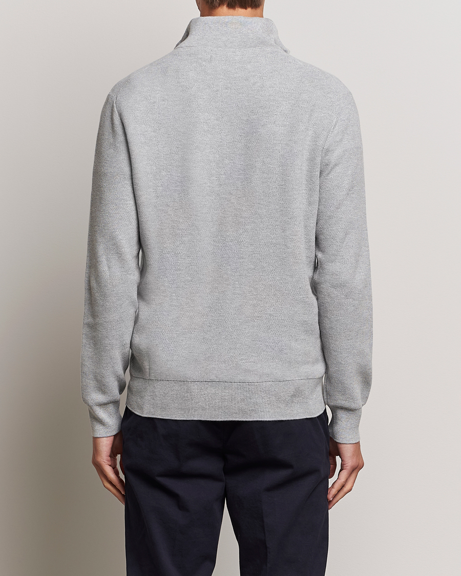 Uomini | Maglieria | Polo Ralph Lauren | Textured Half Zip Andover Heather