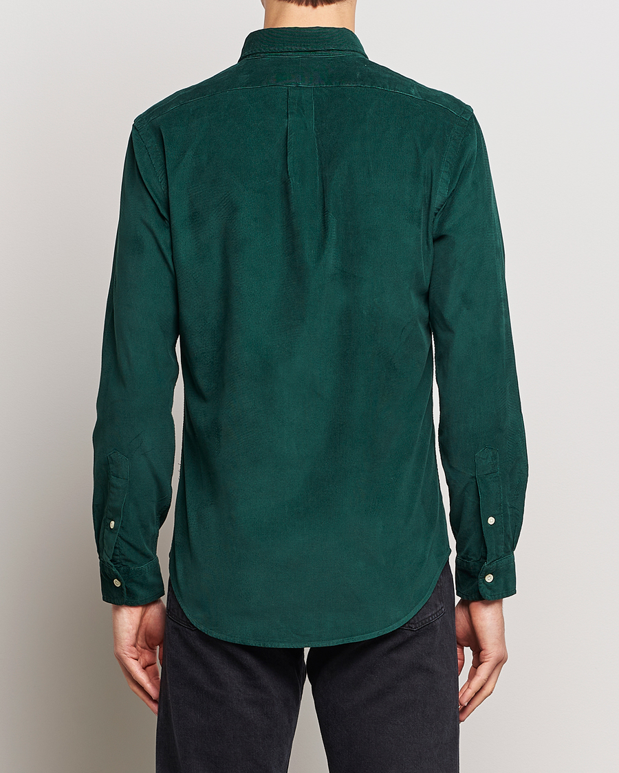 Uomini | Camicie | Polo Ralph Lauren | Slim Fit Corduroy Shirt Hunt Club Green