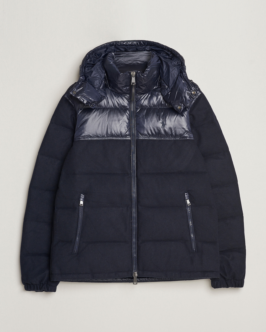 Uomini | Giacche | Polo Ralph Lauren | Flint Wool Down Jacket Collection Navy