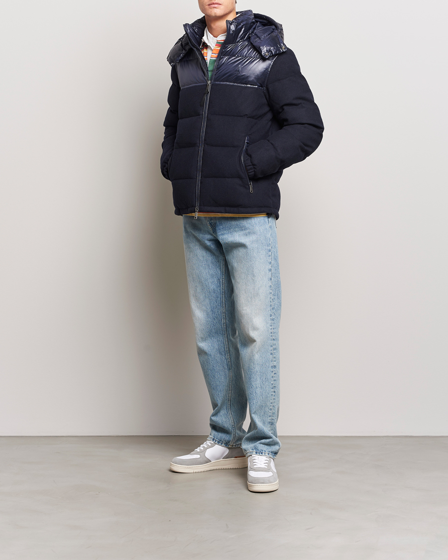 Uomini | Giacche | Polo Ralph Lauren | Flint Wool Down Jacket Collection Navy