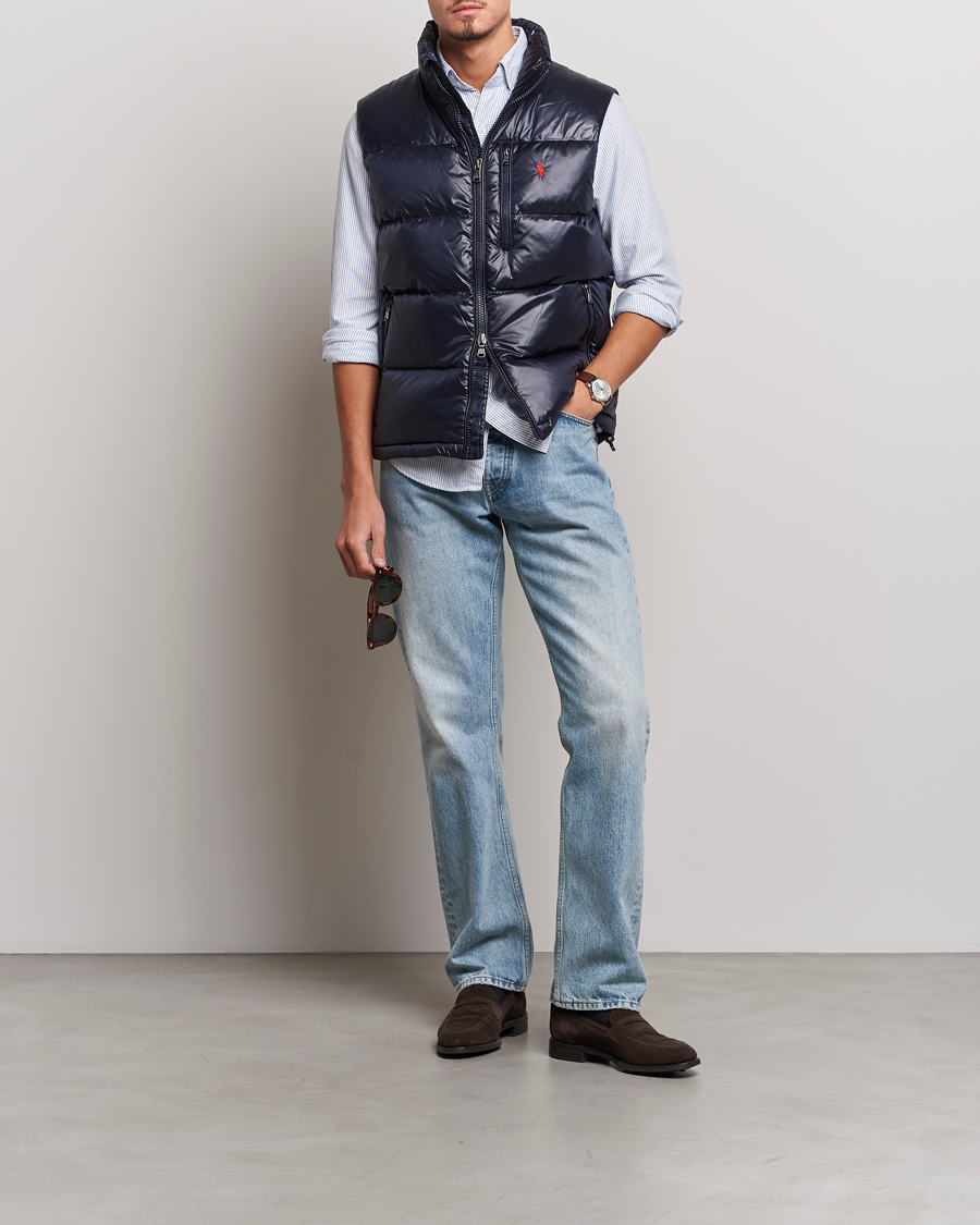 Uomini | Giacche | Polo Ralph Lauren | El Cap High Gloss Down Vest Collection Navy