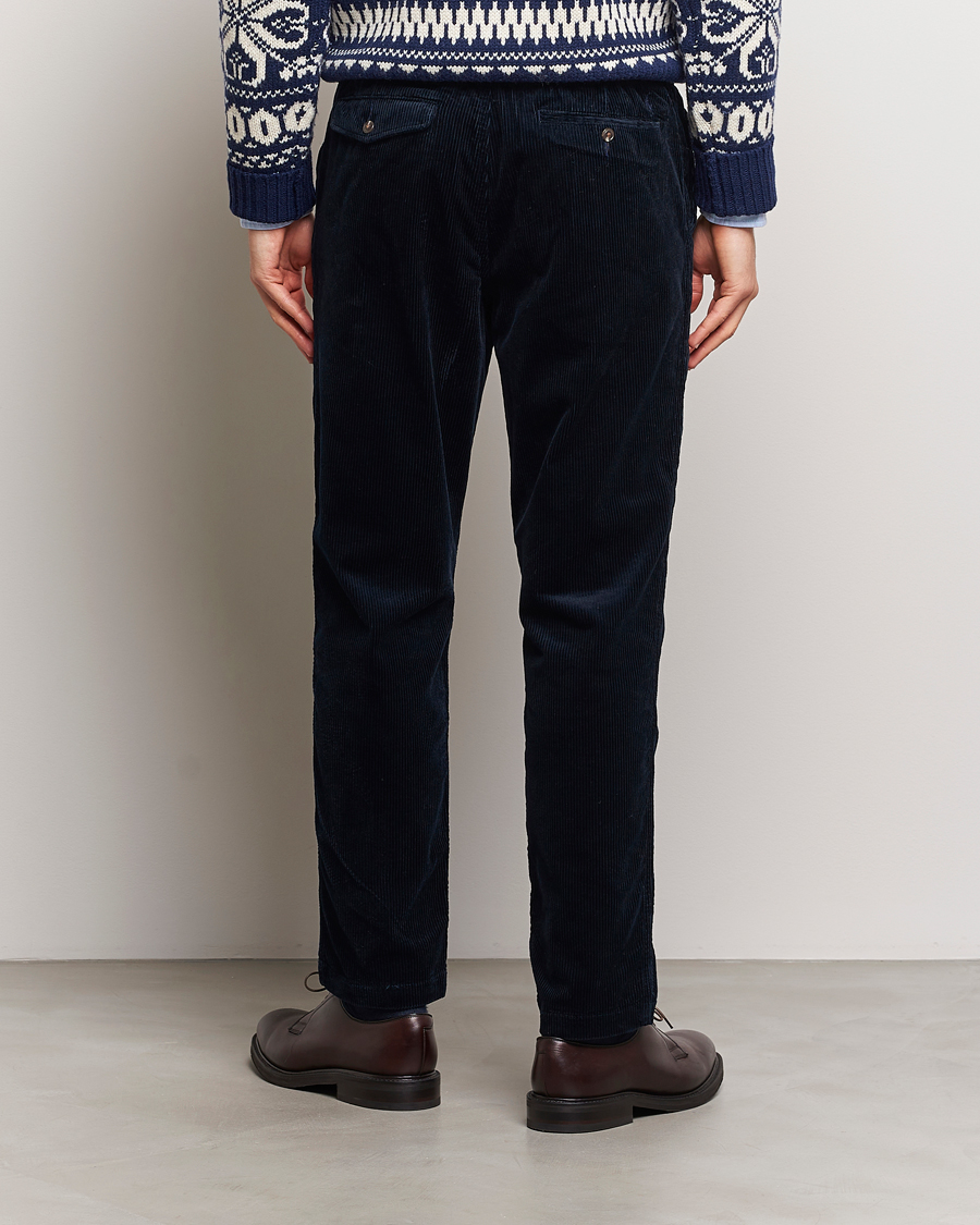 Uomini | Pantaloni | Polo Ralph Lauren | Prepster Corduroy Drawstring Pants Aviator Navy