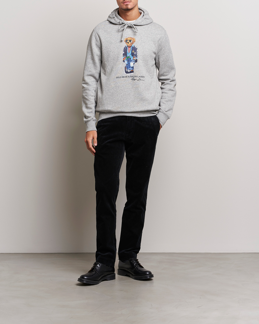 Uomini | Pantaloni | Polo Ralph Lauren | Bedford Slim Fit Corduroy Trousers Black