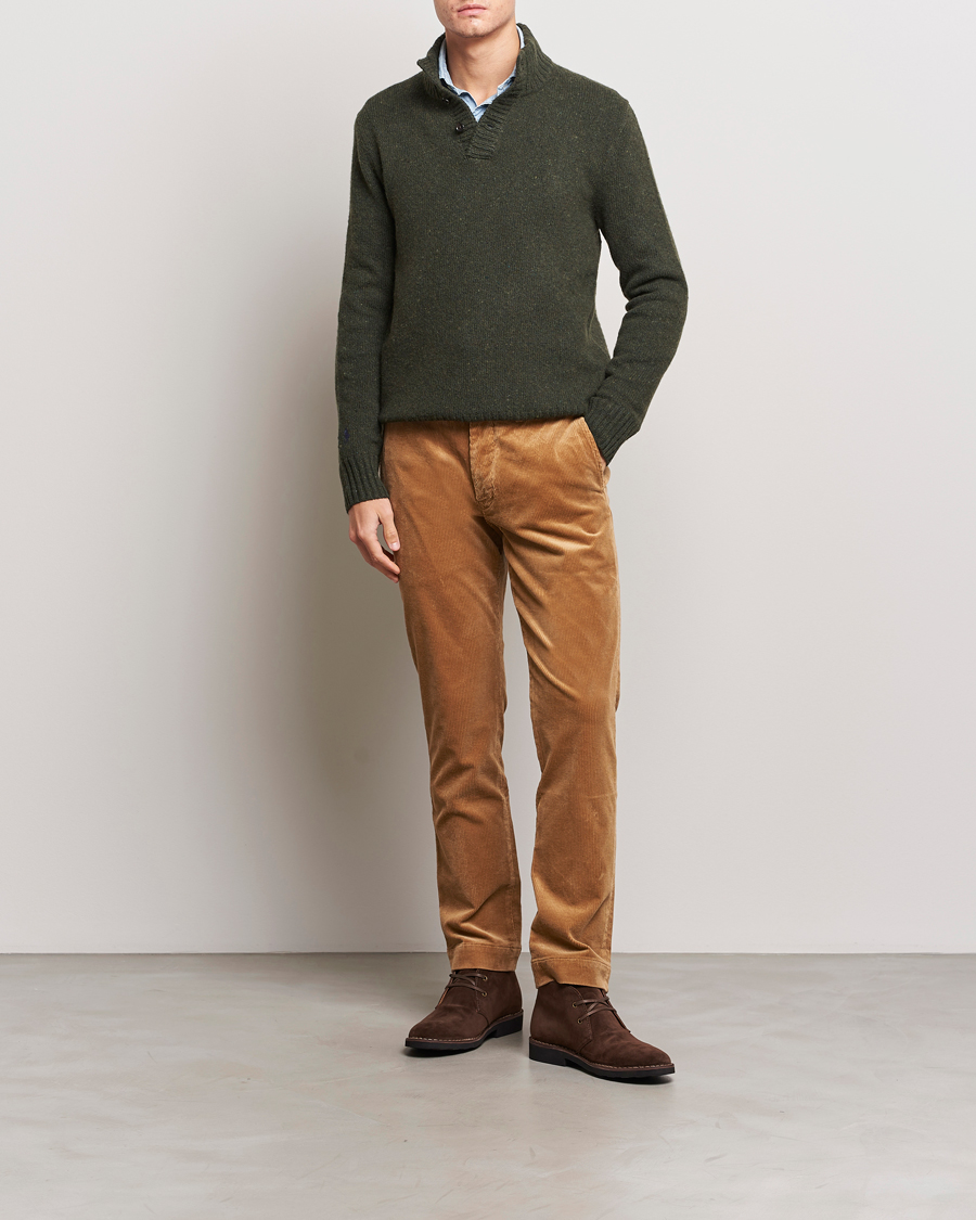 Uomini | Pantaloni | Polo Ralph Lauren | Bedford Slim Fit Corduroy Trousers Golden Brown
