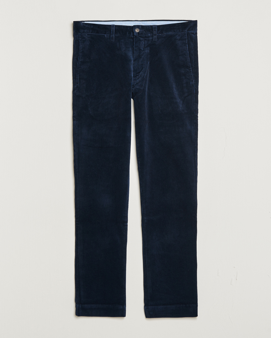 Uomini | Pantaloni | Polo Ralph Lauren | Bedford Slim Fit Corduroy Trousers Aviator Navy