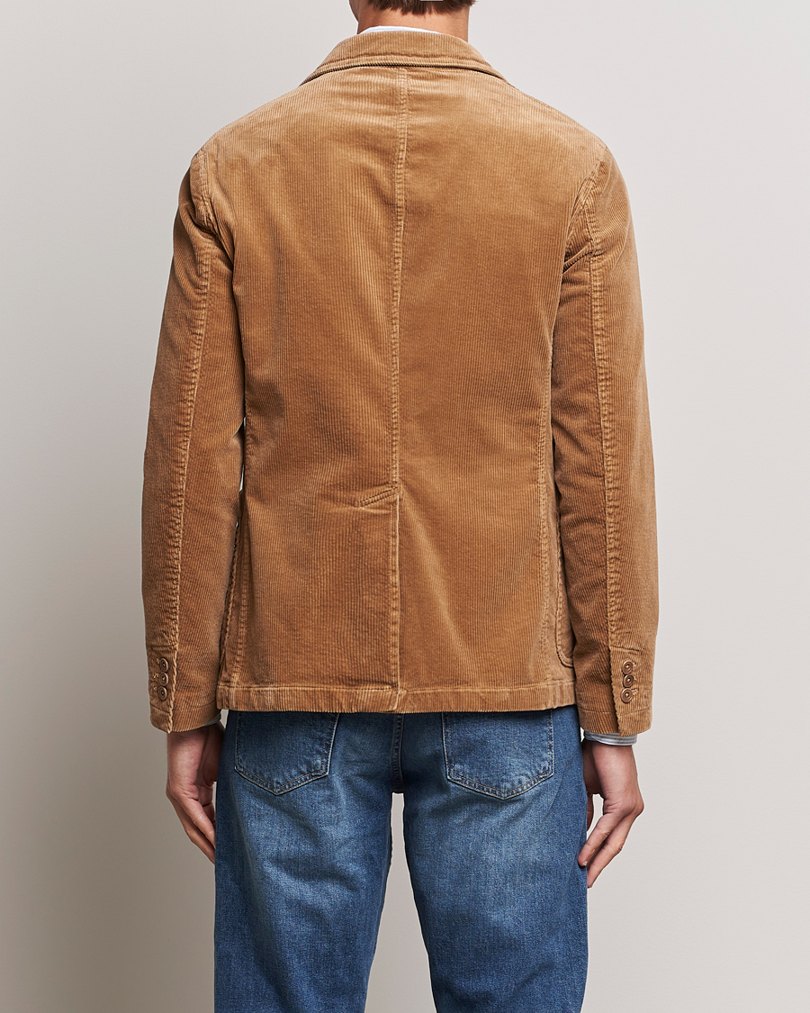 Uomini | Blazers | Polo Ralph Lauren | Corduroy Stretch Blazer Rustic Tan
