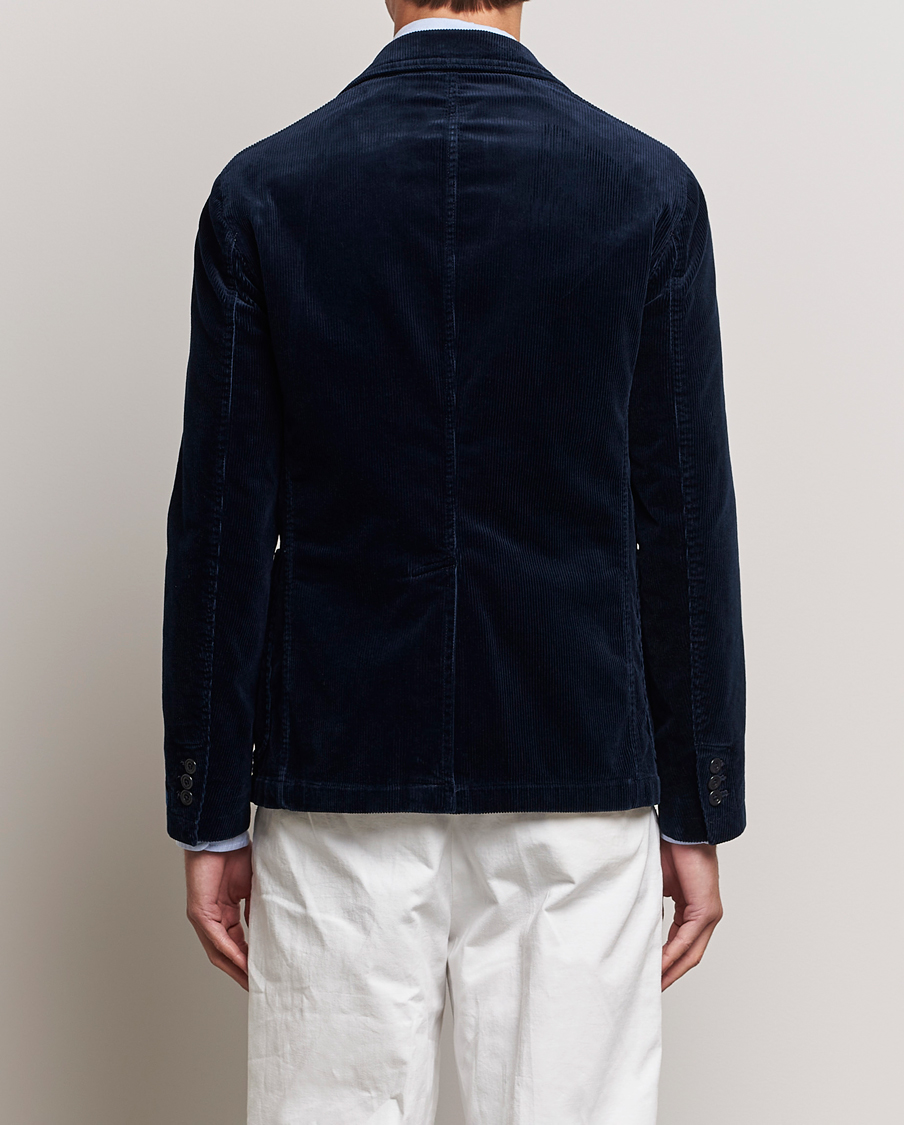 Uomini | Blazers | Polo Ralph Lauren | Corduroy Stretch Blazer Aviator Navy