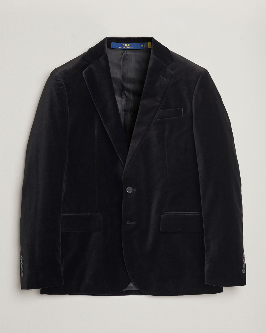 Uomini | Blazers | Polo Ralph Lauren | Velvet Sportcoat Black