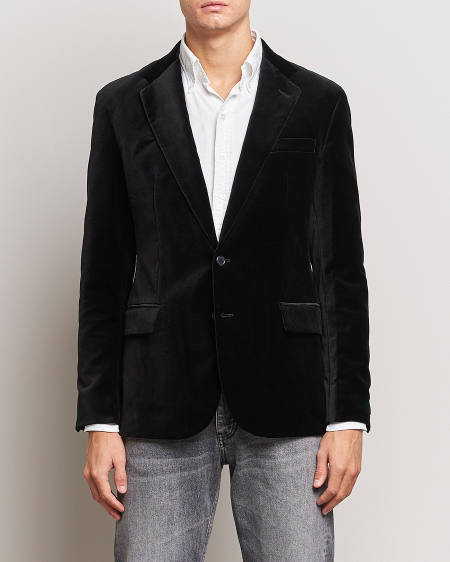 Uomini | Blazers | Polo Ralph Lauren | Velvet Sportcoat Black