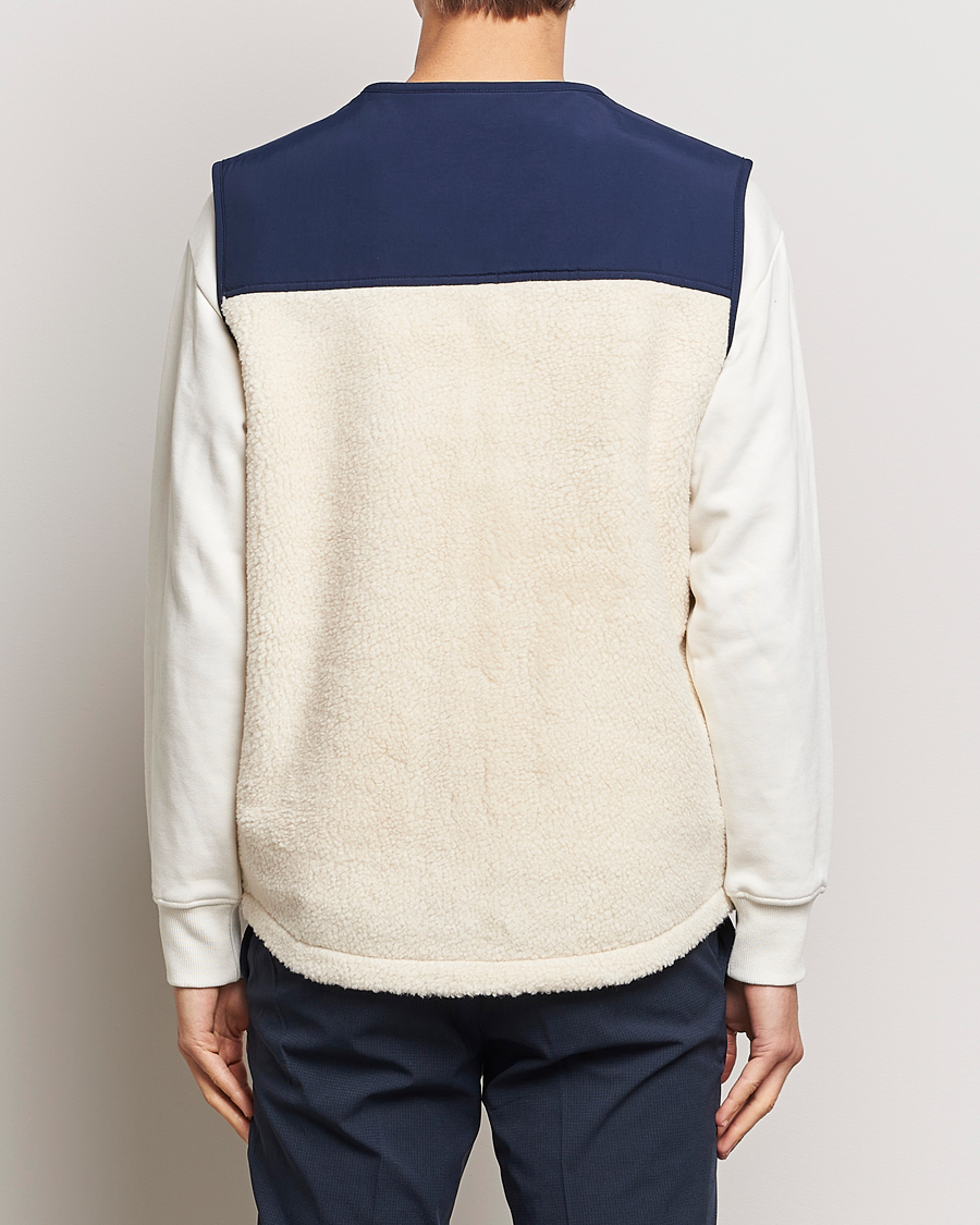 Uomini | Giacche | Polo Ralph Lauren | Gilet Pile Vest Winter Cream/Newport Navy