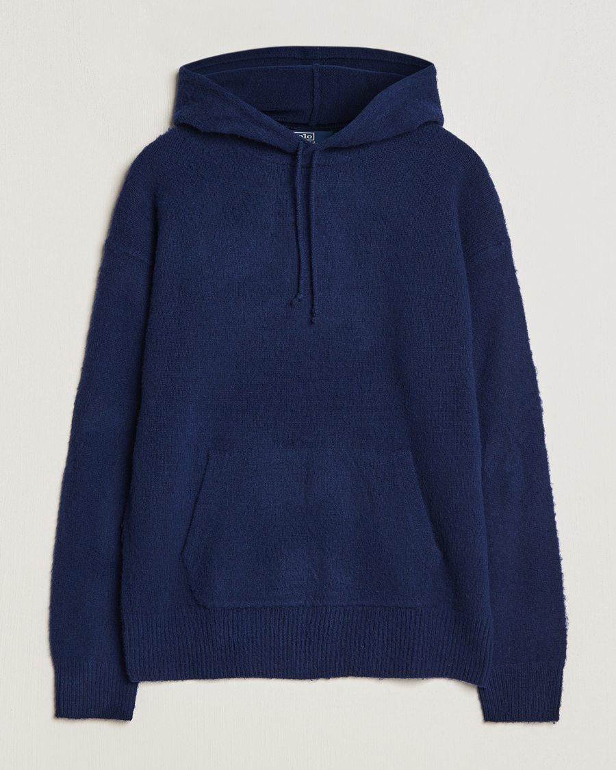 Uomini | Maglieria | Polo Ralph Lauren | Wool/Cashmere Hood Bright Navy