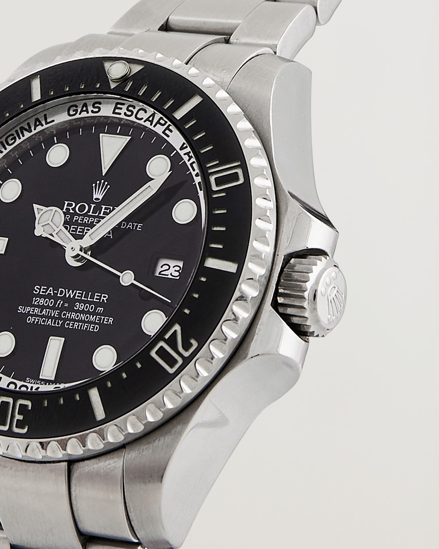 Uomini | Rolex Pre-Owned Sea-Dweller Deepsea 116660 Steel Black | Rolex Pre-Owned | Sea-Dweller Deepsea 116660 Steel Black