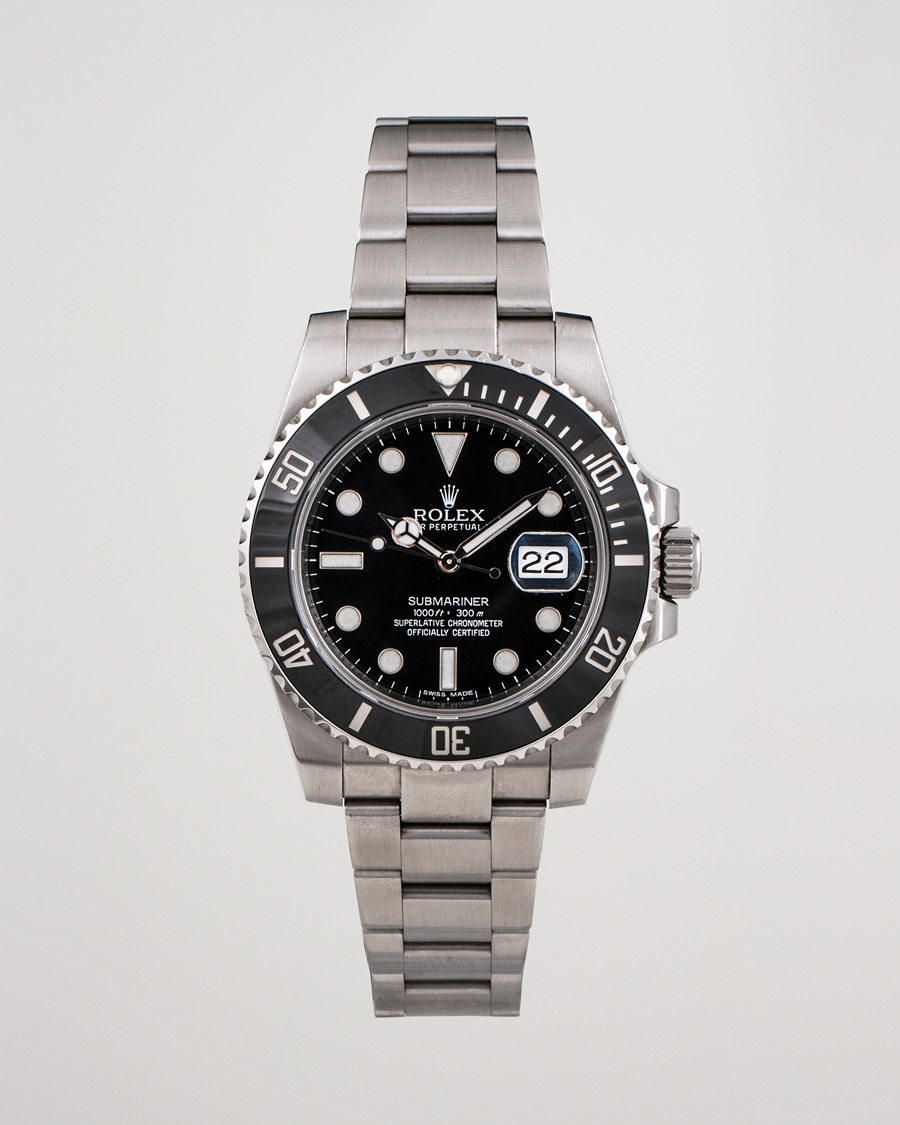 Uomini | Rolex Pre-Owned Submariner 116610LN Oyster Perpetual Steel Black | Rolex Pre-Owned | Submariner 116610LN Oyster Perpetual Steel Black
