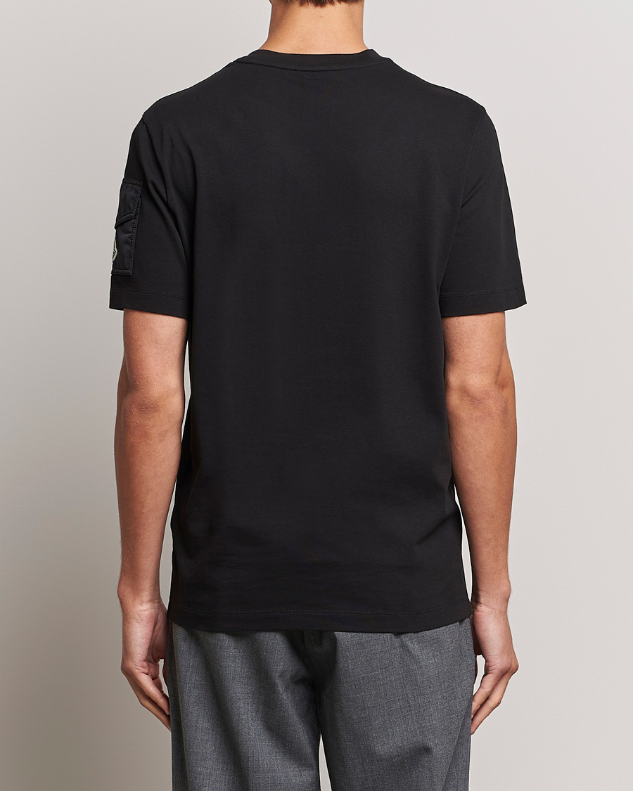 Uomini | T-shirt | Moncler | Sleeve Pocket T-shirt Black