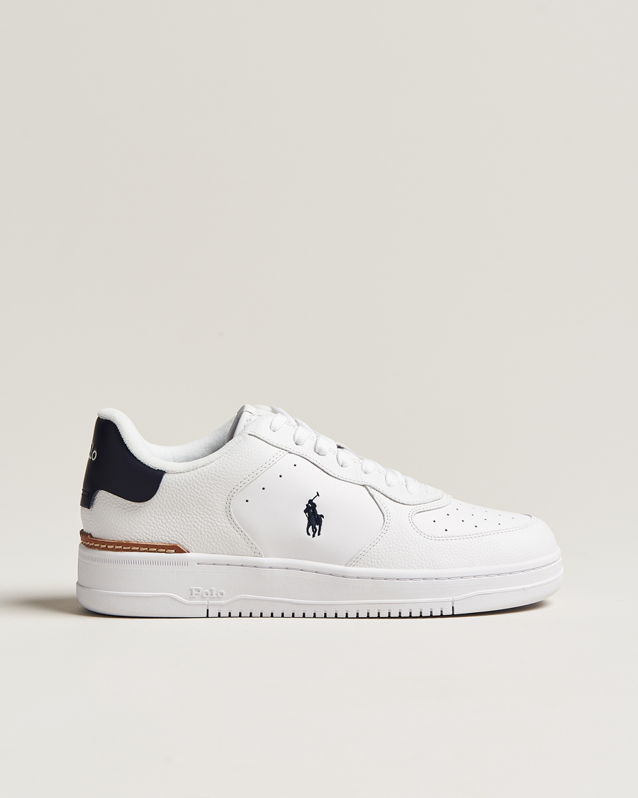 Uomini | Sneakers | Polo Ralph Lauren | Masters Court Sneakers White/Navy