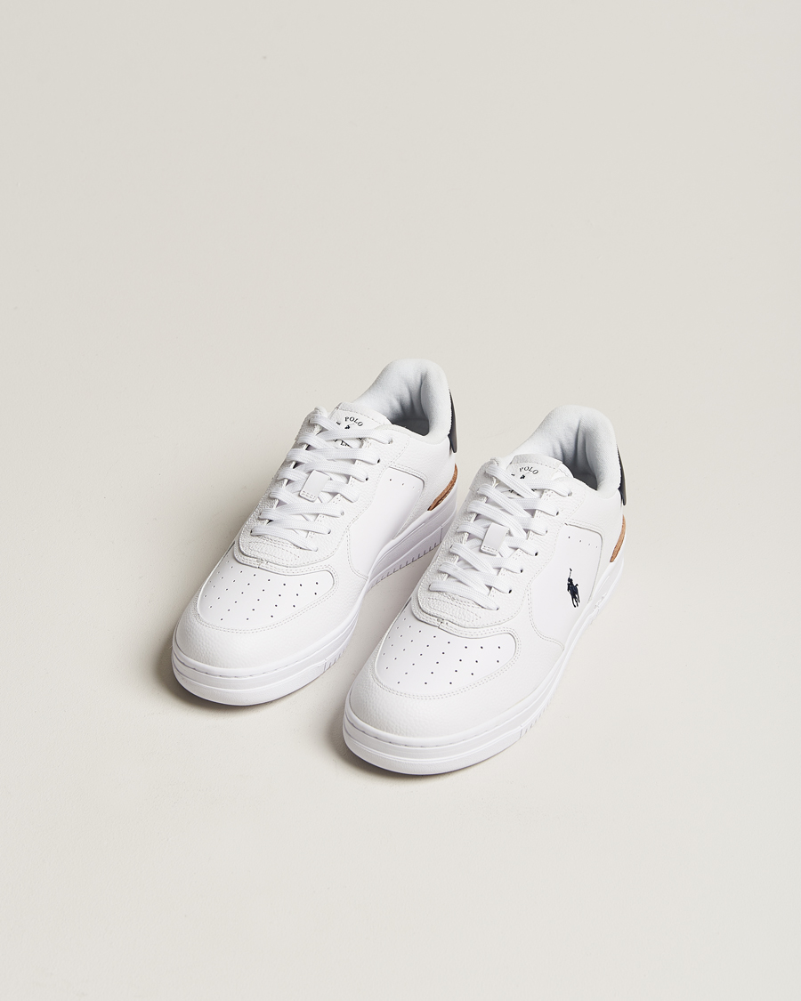 Uomini | Sneakers | Polo Ralph Lauren | Masters Court Sneakers White/Navy