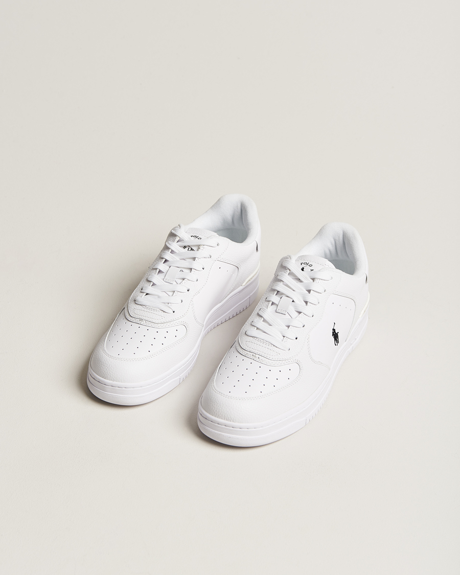 Uomini | Sneakers | Polo Ralph Lauren | Masters Court Sneakers White/Black