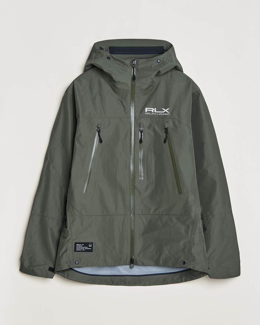 Uomini | Giacche | RLX Ralph Lauren | Patrol Lined Windbreaker Fossil Green