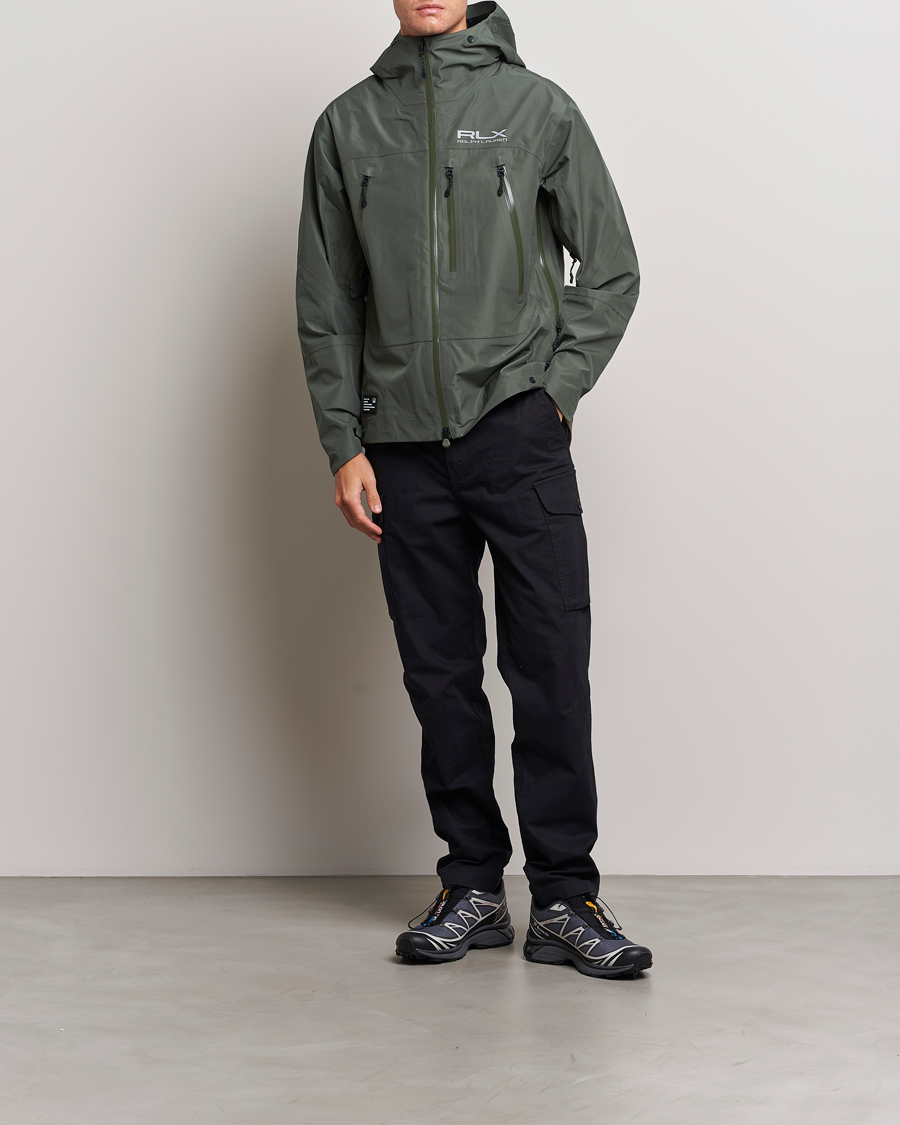 Uomini | Giacche | RLX Ralph Lauren | Patrol Lined Windbreaker Fossil Green