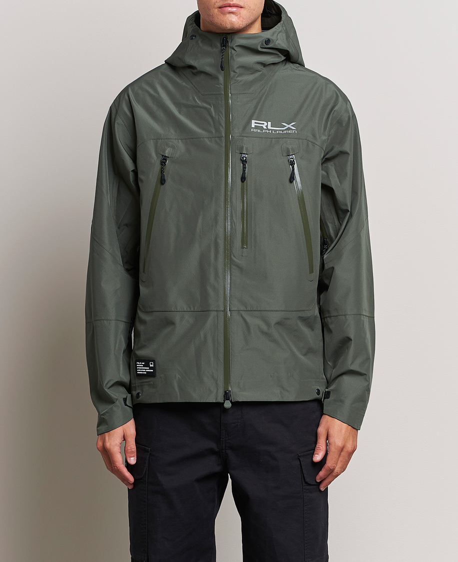 Uomini | Giacche | RLX Ralph Lauren | Patrol Lined Windbreaker Fossil Green