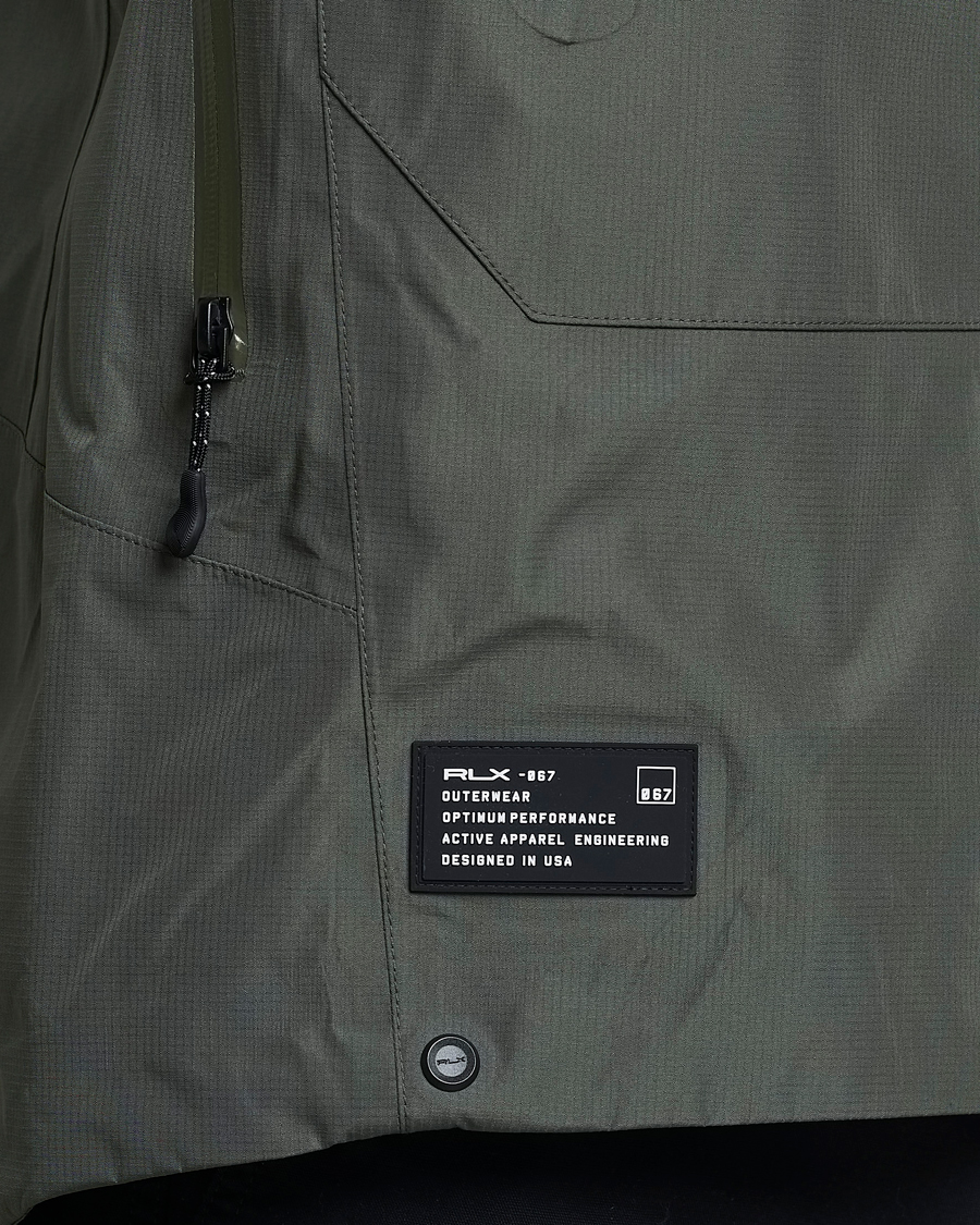 Uomini | Giacche | RLX Ralph Lauren | Patrol Lined Windbreaker Fossil Green