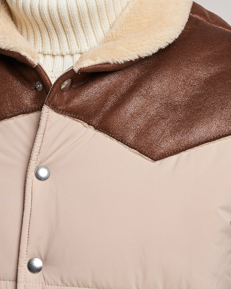 Uomini | Giacche | Gran Sasso | Aspen Padded Vest Beige/Brown