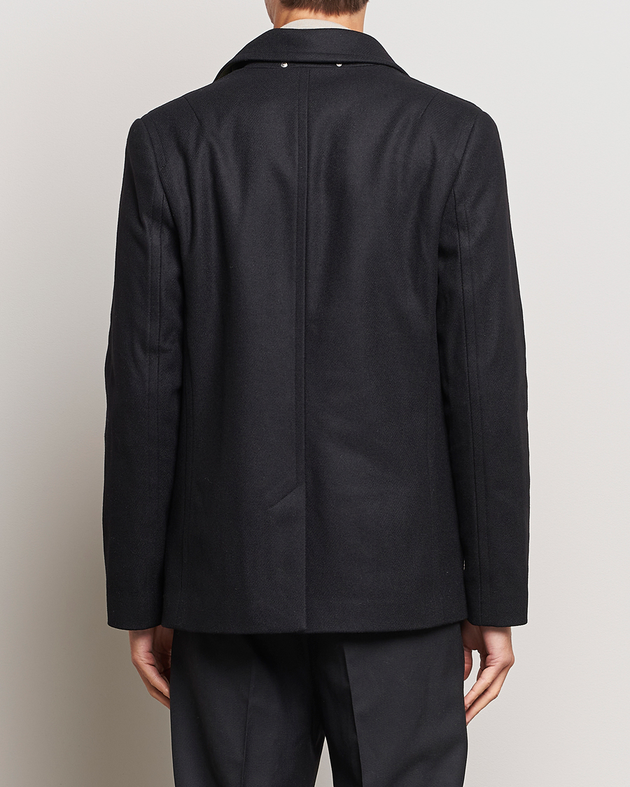 Uomini | Giacche | PS Paul Smith | Wool Peacoat Black