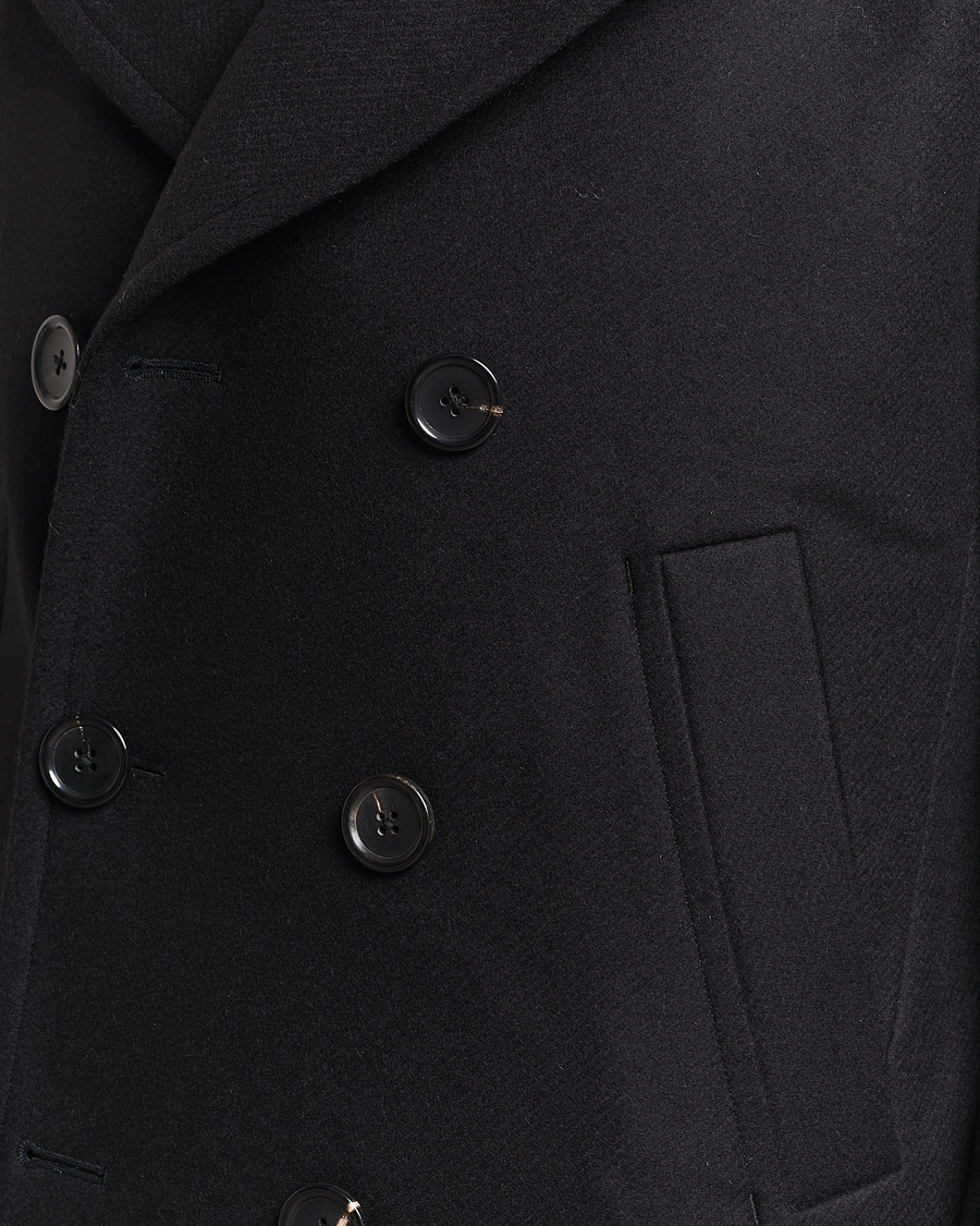 Uomini | Giacche | PS Paul Smith | Wool Peacoat Black