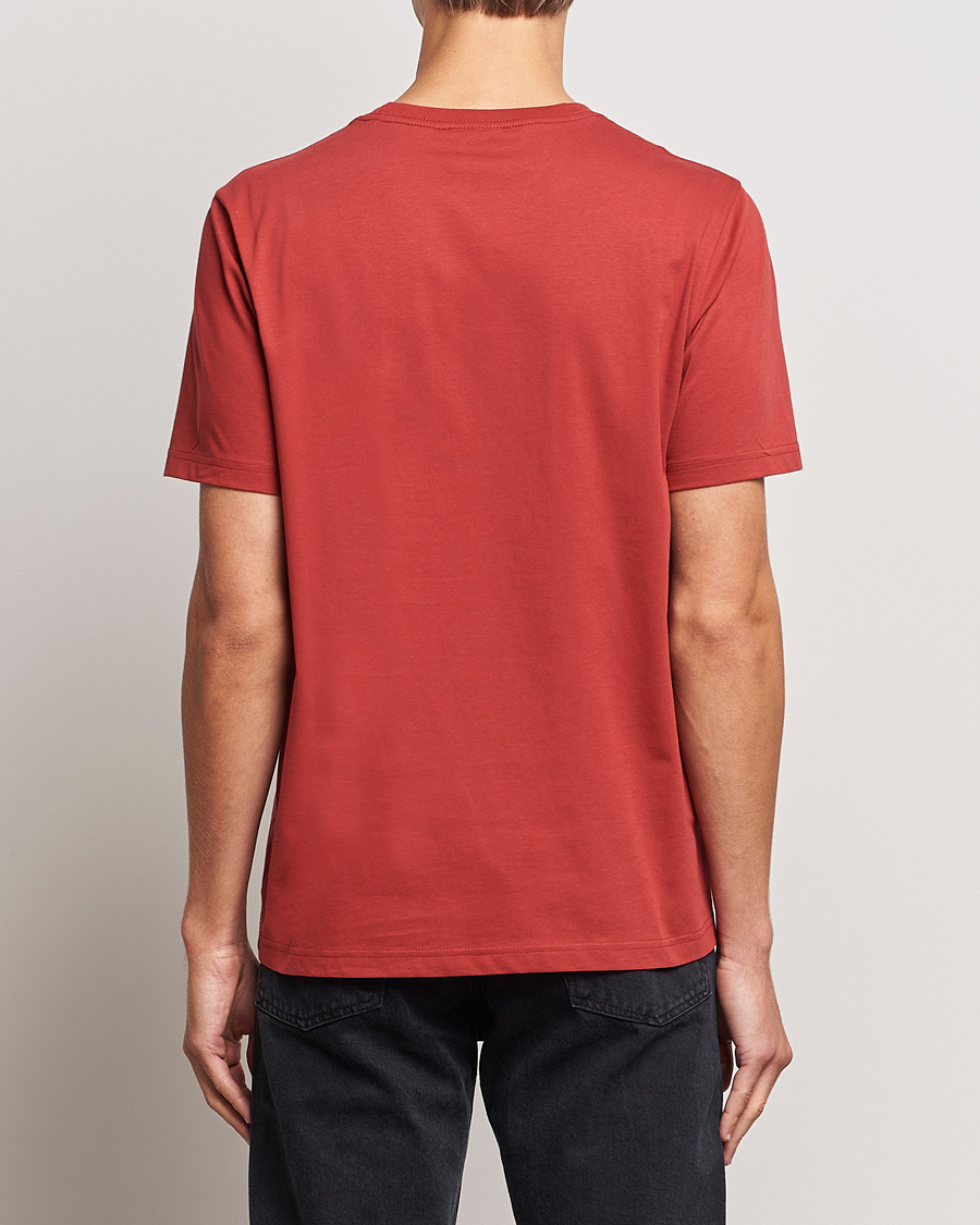 Uomini | T-shirt | PS Paul Smith | Organic Cotton Zebra T-Shirt Dark Red