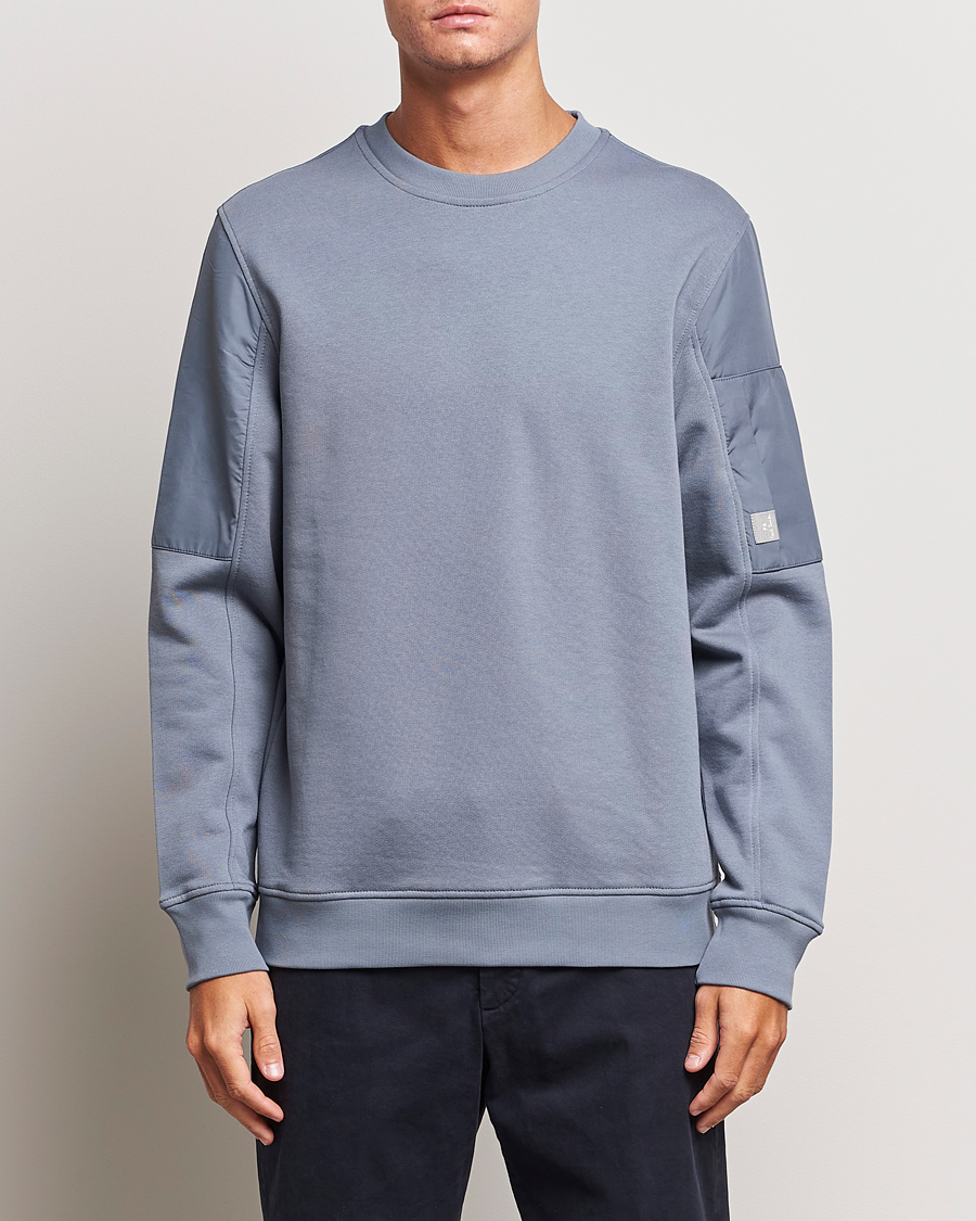 Uomini | Maglieria | PS Paul Smith | Organic Cotton Sweatshirt Washed Blue
