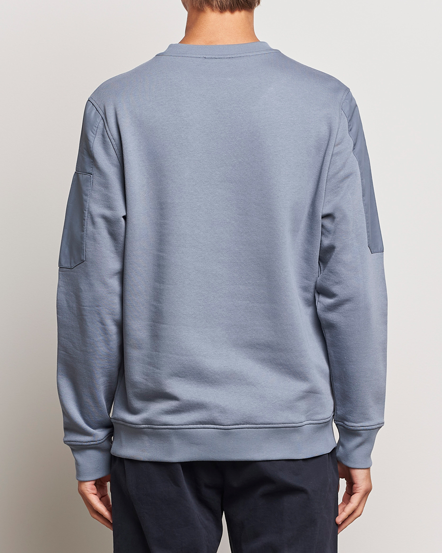 Uomini | Maglieria | PS Paul Smith | Organic Cotton Sweatshirt Washed Blue