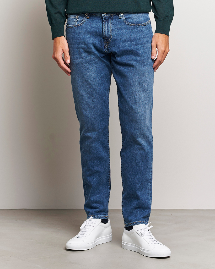 Uomini | Jeans | PS Paul Smith | Tapered Fit Jeans Mid Blue