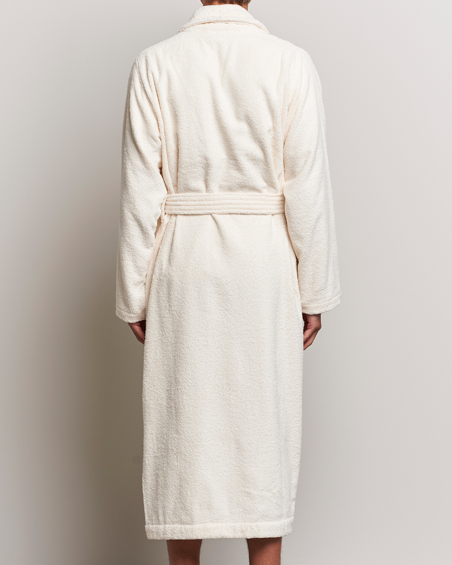 Uomini | Accappatoi & Pigiami | Tekla | Organic Terry Bathrobe Ivory