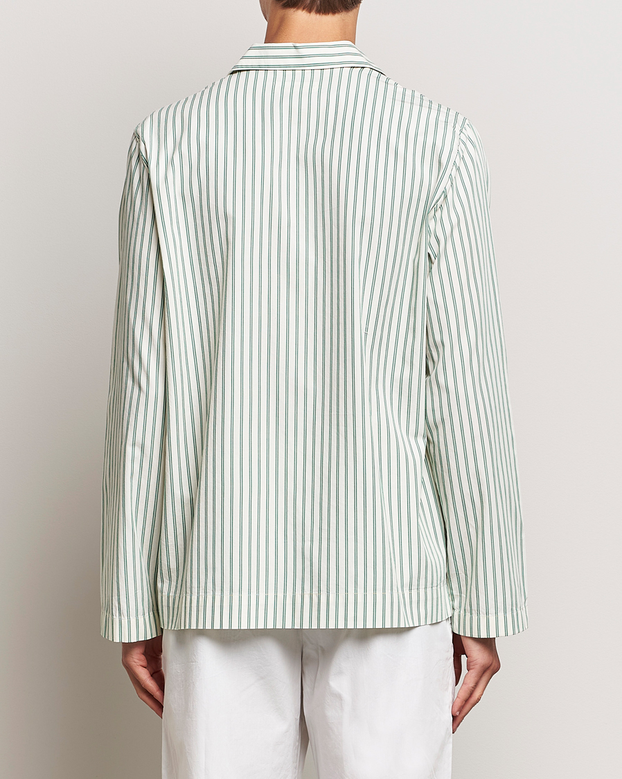 Uomini | Accappatoi & Pigiami | Tekla | Poplin Pyjama Shirt Clover Stripes