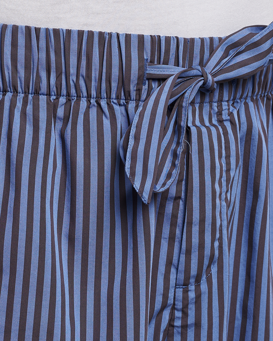 Uomini | Accappatoi & Pigiami | Tekla | Poplin Pyjama Shorts Verneuil Stripes