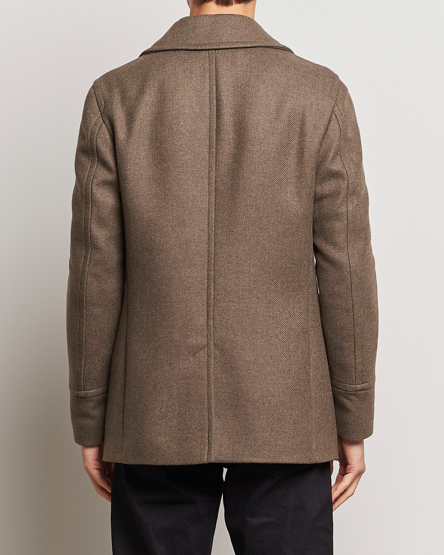 Uomini | Giacche | BOSS BLACK | Hyde Peacoat Open Green