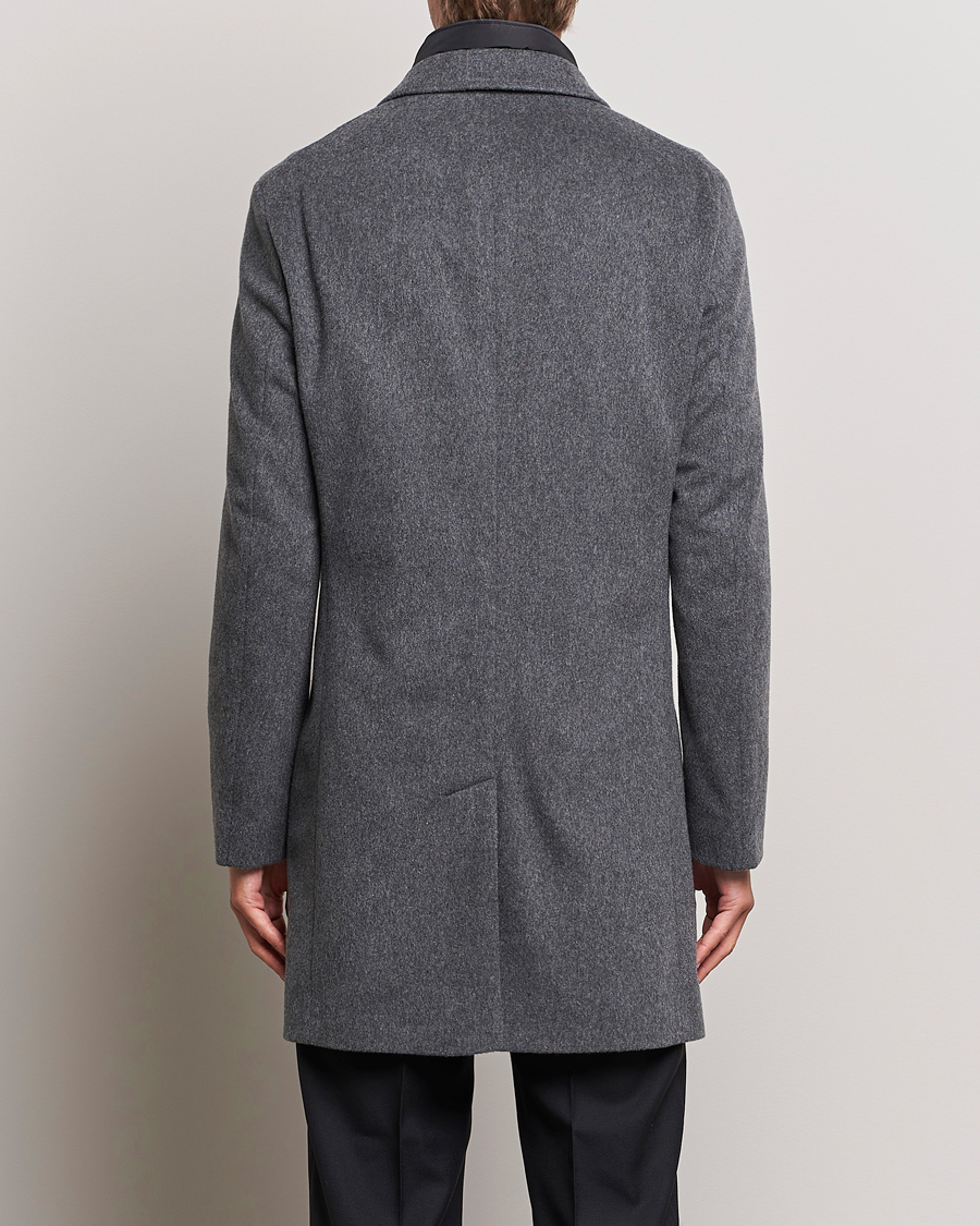 Uomini | Giacche | BOSS BLACK | Hyde Wool Bib Coat Medium Grey