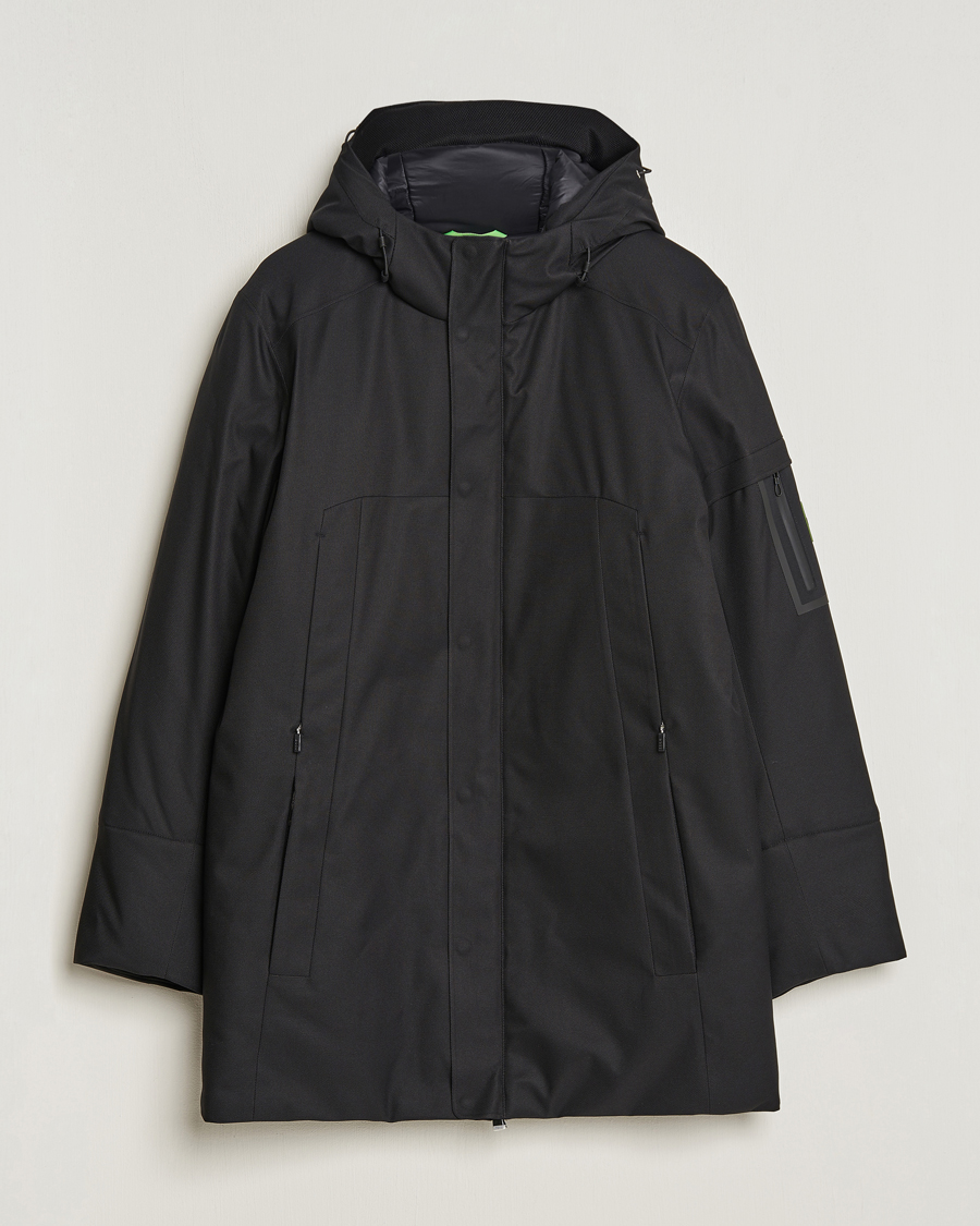 Uomini | Giacche | BOSS GREEN | Terry Parka Black