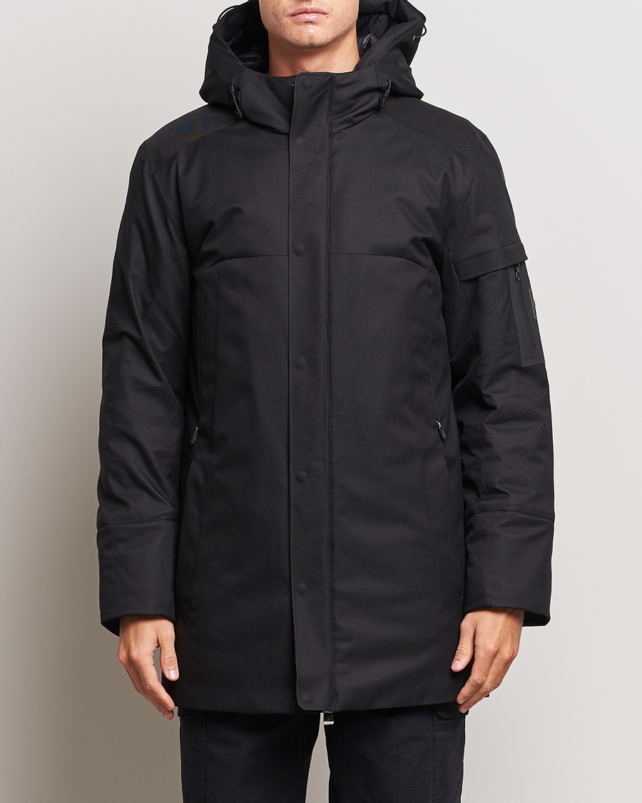 Uomini | Giacche | BOSS GREEN | Terry Parka Black