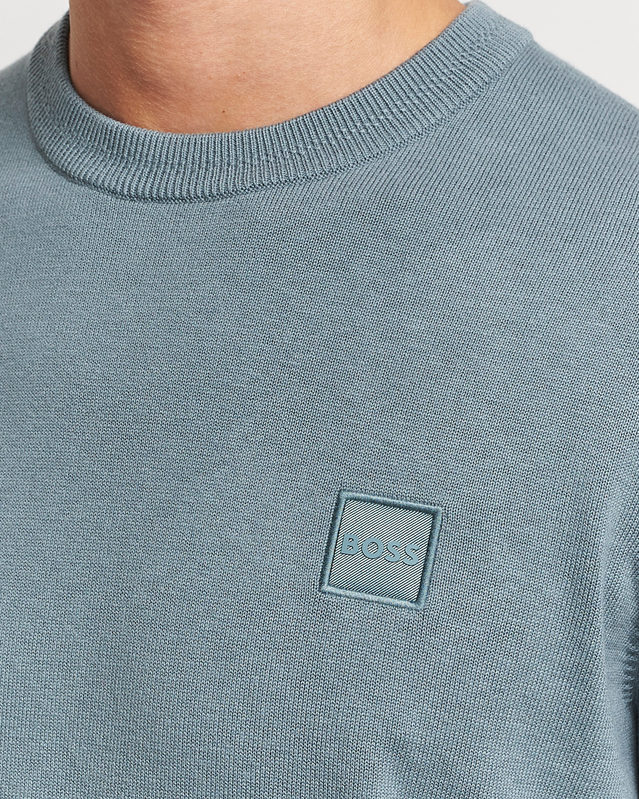 Uomini | Maglieria | BOSS ORANGE | Kanovano Knitted Sweater Open Green