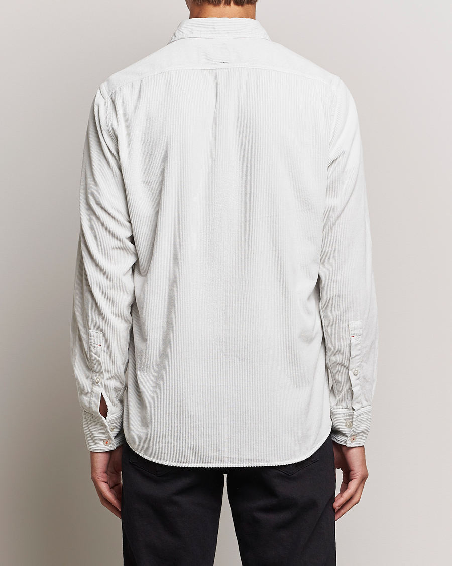 Uomini | Camicie | BOSS ORANGE | Relegant Corduroy Shirt Light Grey