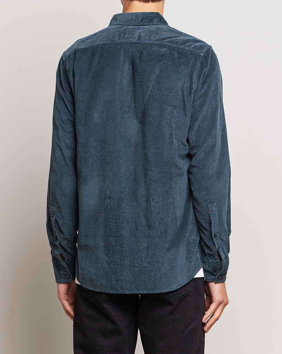 Uomini | Camicie | BOSS ORANGE | Relegant Corduroy Shirt Open Green