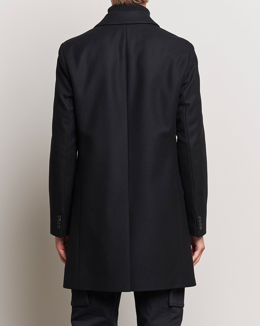Uomini | Giacche | HUGO | Migor Wool Coat Black