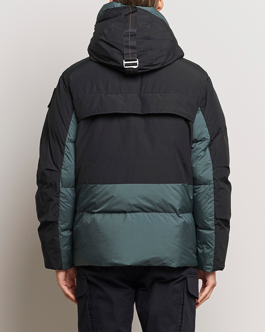 Uomini | Giacche | Parajumpers | Ronin Foul Weather Down Parka Black/Green Gables