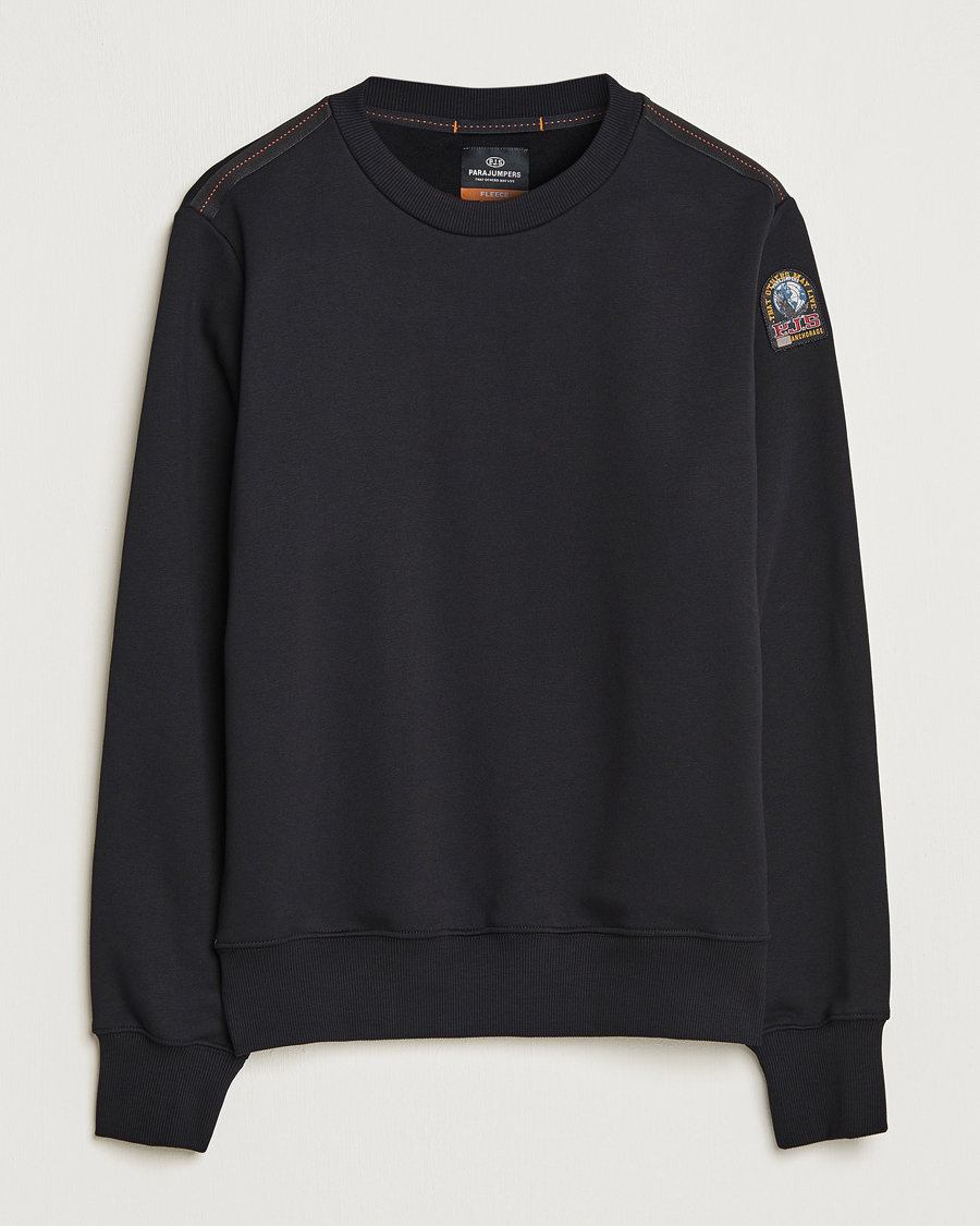 Uomini | Maglieria | Parajumpers | K2 Super Easy Crew Neck Sweatshirt Black