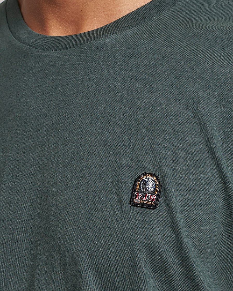 Uomini | T-shirt | Parajumpers | Patch Crew Neck T-Shirt Green Gables