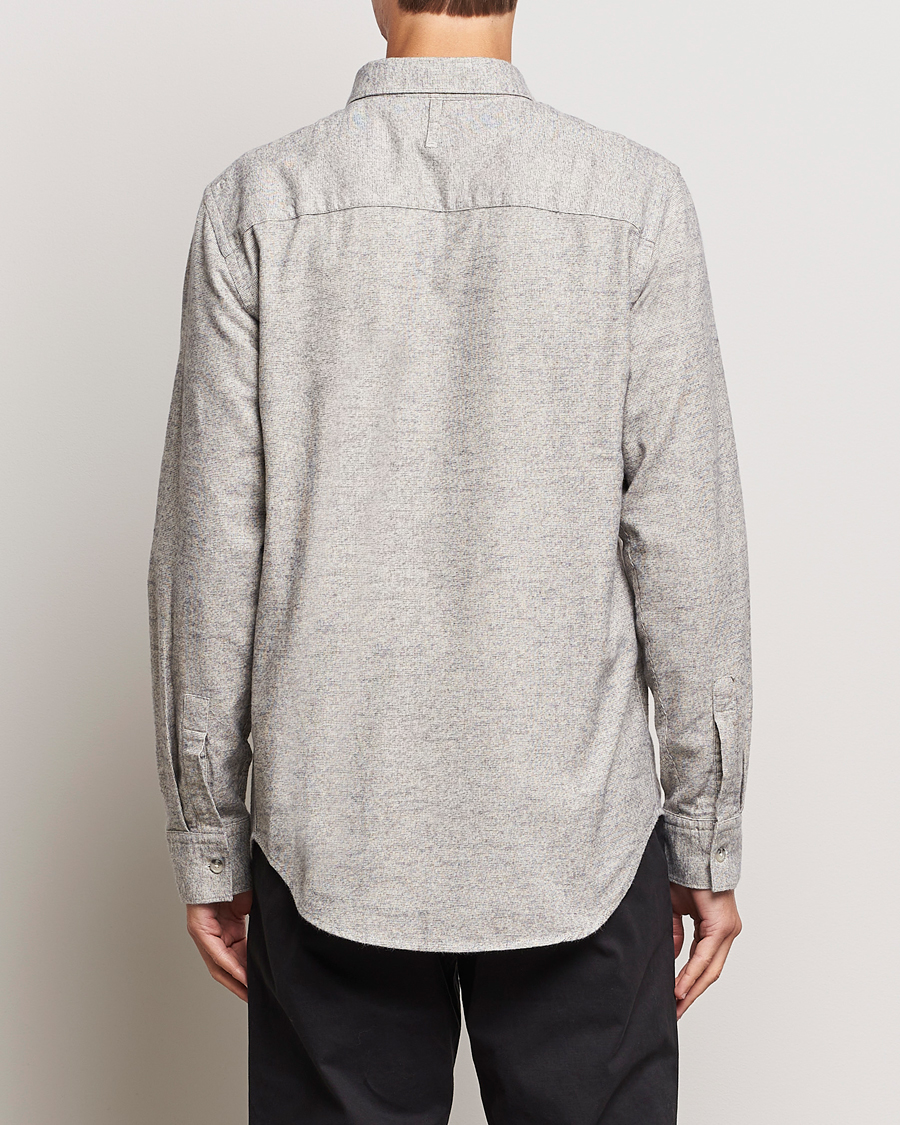 Uomini | Camicie | NN07 | Cohen Brushed Flannel Shirt Black Multi